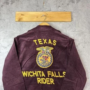 Current Deadstock FFA Jacket Corduroy Brown XL #EE CAB NEW 2506SM - Picture 1 of 9