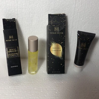 Mollie Jacob Iluminador Deslumbrante y Aceite Esencial de Pomelo de Cuarzo Rosa - Sellado Foto 1 de 4