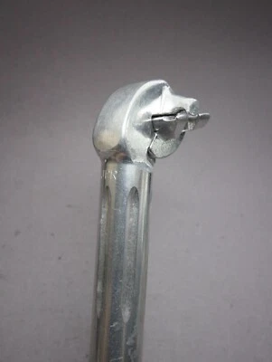 JPR Jean Paul Routens Seat Post / ø 26.2 mm / 205 mm / Silver / Fluted / 200g - Bild 1 von 4