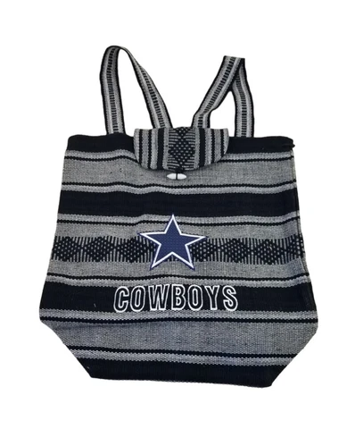 Dallas Cowboys Woven Backpack Blue Gray Draw String 16X16 NEW WITHOUT TAGS Cover