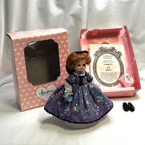 Story Book Series Little Women Jo Effanbee Puppe MV204 mit Box Zertifikat Vintage - Bild 1 von 17