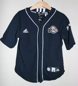 Boys Adidas Milwaukee Brewers MLB #8 Ryan Braun Baseball Jersey 5/6 - Picture 1 of 3
