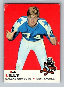 1969 Topps Bob Lilly #53 - Dallas Cowboys
