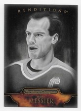 11/12 PARKHURST CHAMPIONS RENDITIONS BLACK & WHITE Mark Messier #155