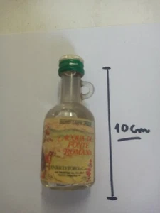 ANNI '60 '70 - ACQUA DI FONTE - BOTTIGLIETTA TAPPO IN METALLO 0,031 LITRI - Picture 1 of 2