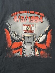 Ultra Rare Promo Liquid Assassin & Geno Cultshit 4/5/1994 2017 Mens XL Shirt