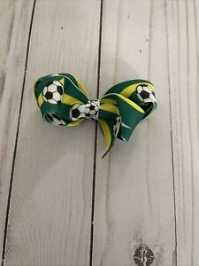 TaylorMade Custom Boutique Hair Bow Brasil Soccer New
