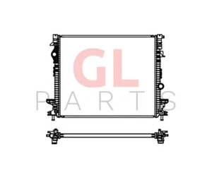 Radiator Engine Cooling FOR FORD EDGE 2.0L 2.7L 2015-2018 F2GZ8005B New - Picture 1 of 10