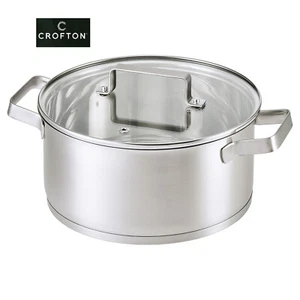 Topf Premium Edelstahl 24cm Chef"s Collection Premium Quality 4,8L - Bild 1 von 1
