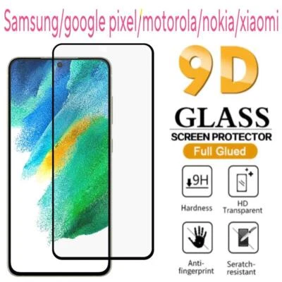 Tempered Glass Screen Protector 9D For Samsung/Google Pixel/Motorola - Image 1 of 4