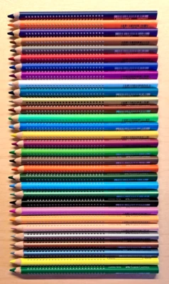⭐ Faber-Castell - Jumbo Grip/Buntstifte/Textmarker/mehrfarbig/Farbstifte/NEON ⭐ - Bild 1 von 2