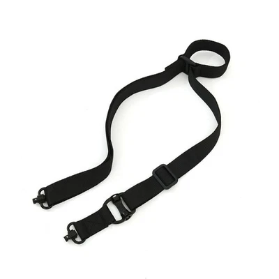 Tactical 2 Point Gun Sling Shoulder Strap Outdoor CS Rifle Hunting Shotgun Belt - Image 1 of 4