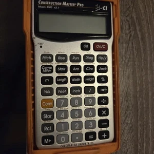 Calculadora Construction Master Pro Modelo 4065 V3.1 con Estuche Protector Armadillo - Imagen 1 de 12