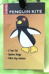 G-Kites PINGUINDRACHEN 6 Fuß Talk veraltet Gomberg 3D Schnur Wäsche Peter Lynn alt - Bild 1 von 7