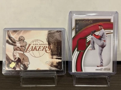 ESTATE SALE KOBE BRYANT Vintage MINT #188/500 SHOHEI OHTANI JERSEY CARD #76/99 ! - Image 1 of 4