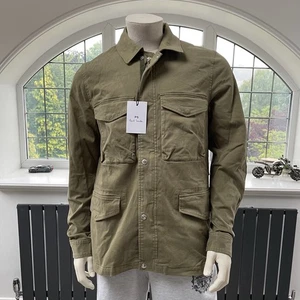 Paul Smith PS Field Jacket Military Utility Cotton Khaki Size S M L BNWT RRP£531 - Picture 1 of 15