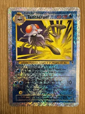 Tentacruel 66/110 Legendary Collection 2002 Pokemon WOTC Reverse Holo MP - Image 1 of 4