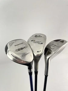 Mens Golf Hybrid Set 18,21&24* Regular Flex Graphite /Right /New Grips /25988 - Picture 1 of 20