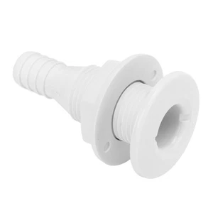 Boat Through Hull Connection 5/8in Straight Drain Outlet Exhaust Fittings - Picture 1 of 22