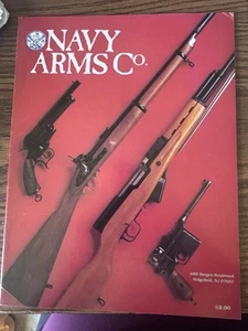 Navy Arms 1988 Gun Catalog with price sheet and newsprint advertising - Picture 1 of 4