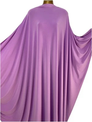 *SALE* Soft Stretch Lilac Poly Viscose Jersey Lycra  Dress-Craft Fabric*FREE P&P - Image 1 of 4