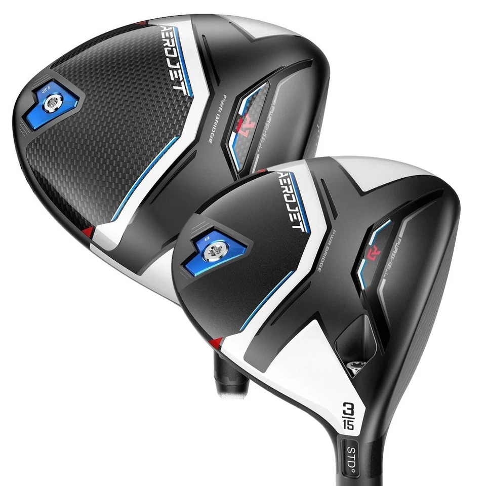 Cobra AeroJet Driver (10.5°) & 3 Wood (15°) Bundle Regular Kai'Li 60 LEFT HANDED - Image 1 of 4