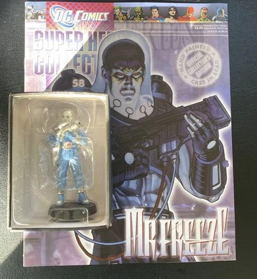 Eaglemoss DC COMICS Super Hero Collection #58 MISTER FREEZE Figurine & Magazine Foto 1 de 4
