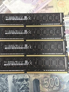 16GB (4GBx4) Hynix PC3-14900E 1866mhz Unbuffered ECC DDR3 Ram HMT451U7BFR8C-RD - Picture 1 of 4