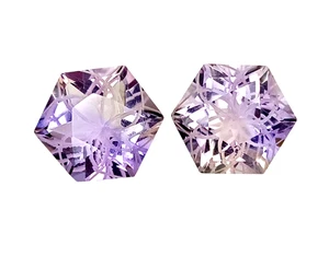 9,92 Lila & Gelb Natürlicher Ametrin Fantasy Lose Edelsteine Siehe Video - Bild 1 von 3