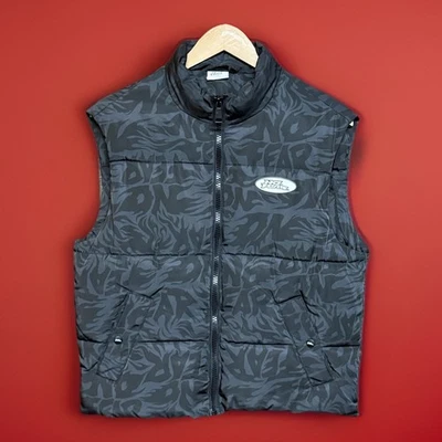 No Fear H&M Chaqueta acolchada Chaleco Adulto Talla XXS Negro Sin mangas Patinador Unisex Foto 1 de 4