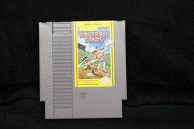 vintage nintendo nes game BASEBALL STARS TESTED
