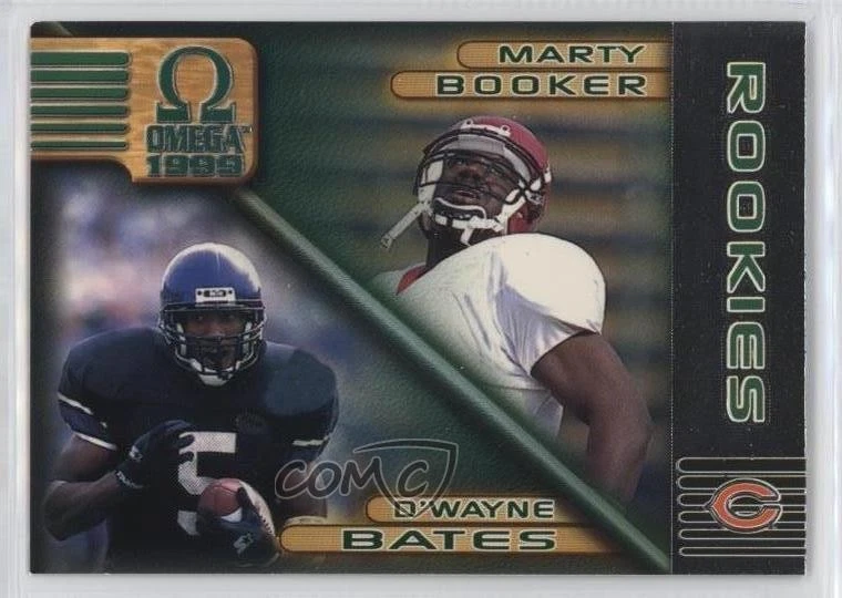 1999 Pacific Omega Copper Missing Serial Number Marty Booker #48 Rookie RC - Image 1 of 2