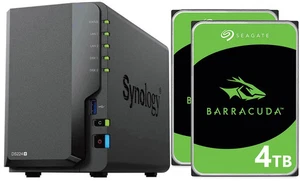 Synology DiskStation DS224+ NAS Server 8TB (2x4TB) Seagate Barracuda - Afbeelding 1 van 4
