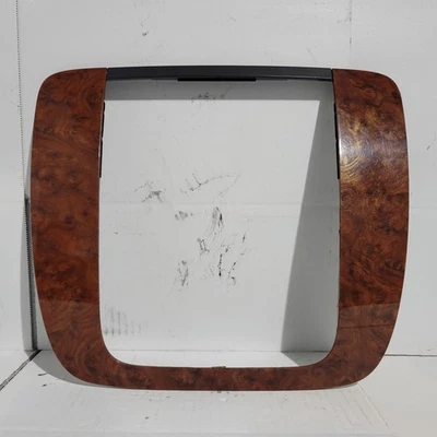 🔥 2007-2008 GMC Yukon Sierra Escalade Radio Bezel Trim Wood Grain 15211886 OEM Foto 1 de 2
