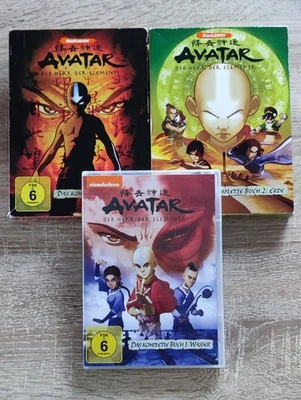 Avatar - Der Herr der Elemente - komplette Serie (Buch 1,2,3) DVD - Bild 1 von 4