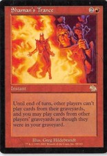 Shaman's Trance *Rare* Magic MtG x1 Judgment MP