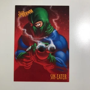 SIN-EATER  Marvel Spider-Man 1997 Fleer Skybox Trading Card # 28 - Picture 1 of 5