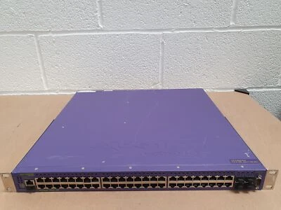 Extreme Networks X460-48t 48 Port 1G Ethernet Switch Layer 3 16402 Core Stacking - Image 1 of 2