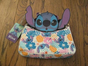 Borsa a tracolla Disney Lilo & Stitch punto floreale con portamonete - Nuova! - Foto 1 di 3