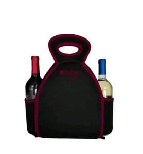 FlatBox Cheers LUNCH BAG with 2 Drink Holders PLACEMAT MACHINE WASHABLE Cooler - Picture 1 of 2