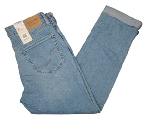 Signature By Levi Strauss #11430 NEW Women's Mid Rise Boyfriend Cuffed Jeans - Picture 1 of 3
