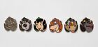 Disney 6 Pins Hidden Mickey Baloo Bagheera Mowgli Louie Kaa Jungle Book Pin Set
