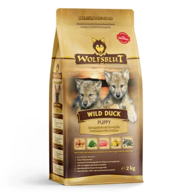 Wolfsblut - Wild Duck Puppy - 2 kg - Hundefutter - Bild 1 von 4