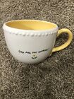 Susan Branch Coffee Tea Cup Mug Michel And Company 16oz Yellow Flowers W Crazing
