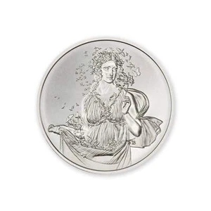 2023 Intaglio The Four Seasons Spring 2 Troy Ounce 39mm Silver Round .999 Silver - Picture 1 of 2