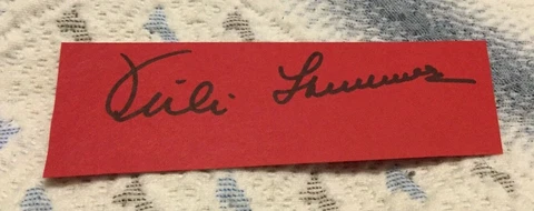Vicki Lawrence autograph-No reserve price! Cover