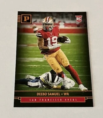 DEEBO SAMUEL rc 2019 Panini Chronicles P33    B - Image 1 of 2