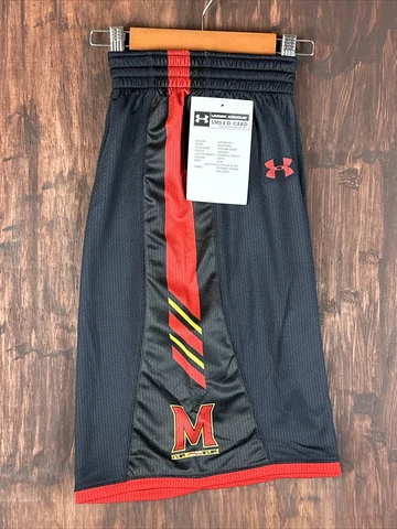 Large Maryland Terrapins Terps Under Armour SMS I.D. Card Shorts Men’s L SAMPLE Cover
