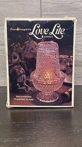 Feenlampe Flammenauftrieb Love Lite Ölkerze Klarglas Neu aus altem Lagerbestand - Bild 1 von 17