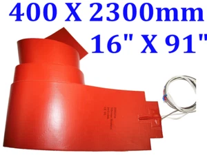 16" X 91" 400 X 2300mm 4000W Snow Ski Board Press Mold Silicone Heater Blanket - Picture 1 of 12
